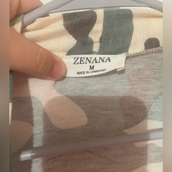 Camo kimono size medium Brand ZENANA - Picture 5 of 5